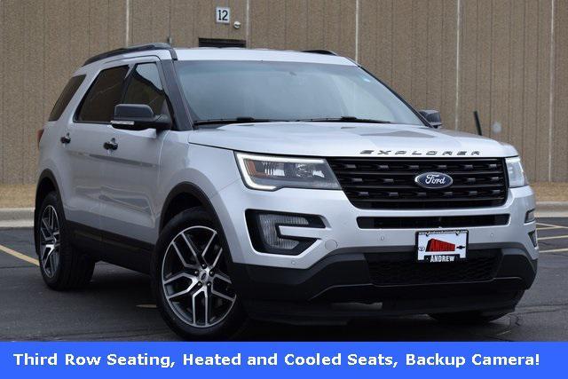 used 2017 Ford Explorer car, priced at $18,428