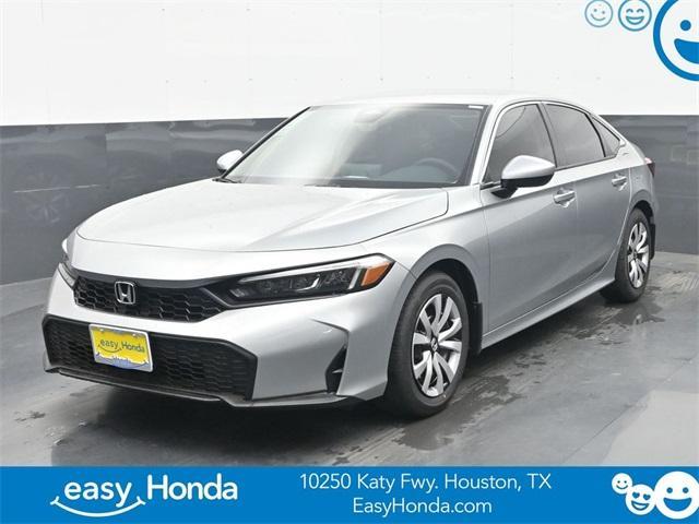 new 2025 Honda Civic car, priced at $25,400