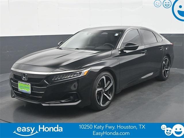 used 2021 Honda Accord car, priced at $21,886
