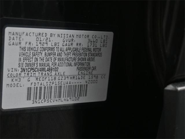 used 2021 Nissan Kicks car, priced at $14,397