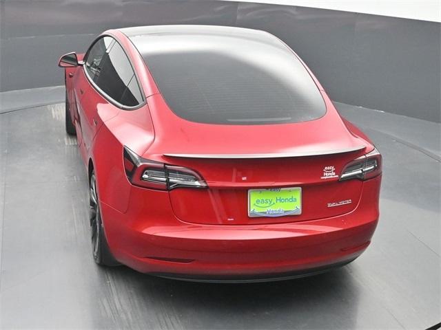 used 2022 Tesla Model 3 car, priced at $31,995