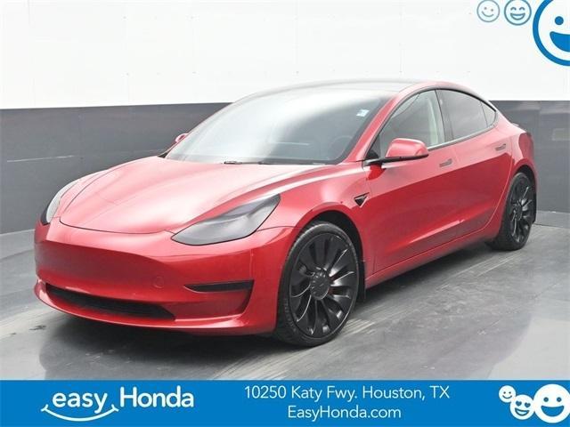 used 2022 Tesla Model 3 car, priced at $31,995