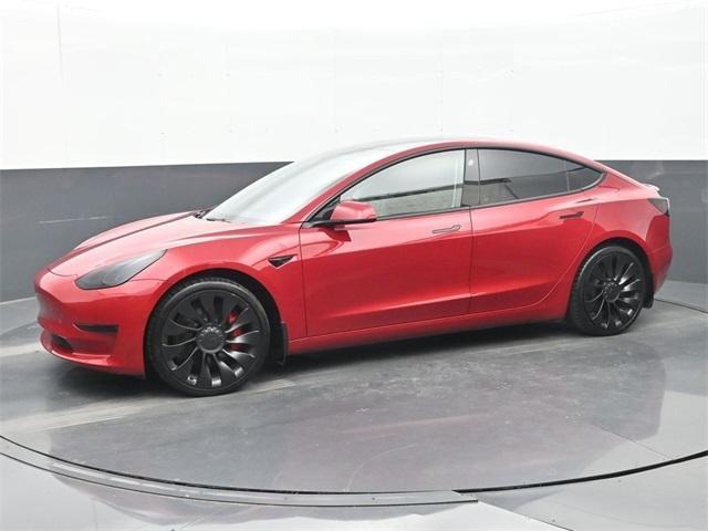 used 2022 Tesla Model 3 car, priced at $31,995