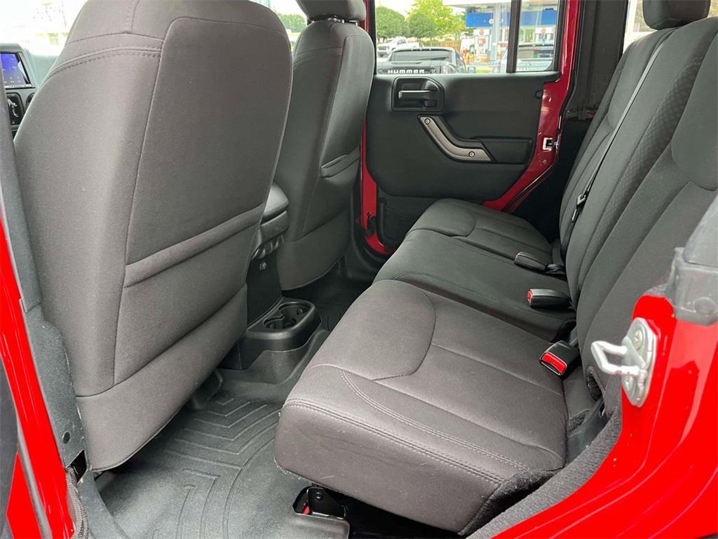 used 2014 Jeep Wrangler Unlimited car, priced at $14,004