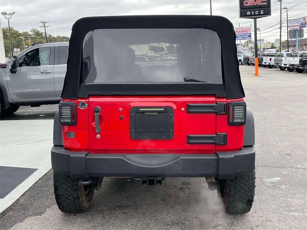 used 2014 Jeep Wrangler Unlimited car, priced at $14,004