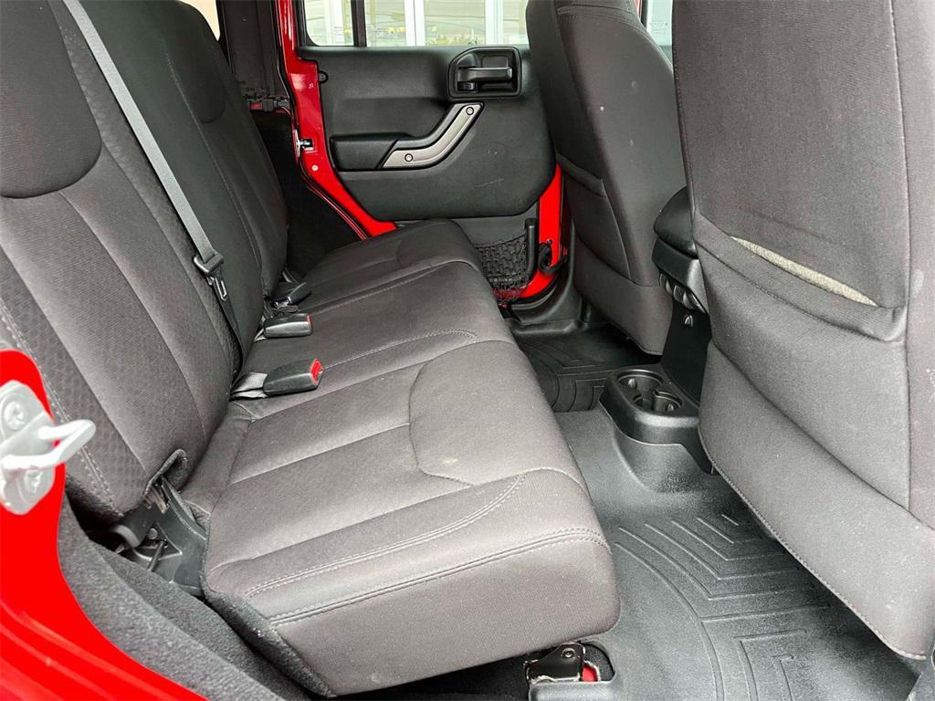 used 2014 Jeep Wrangler Unlimited car, priced at $14,004