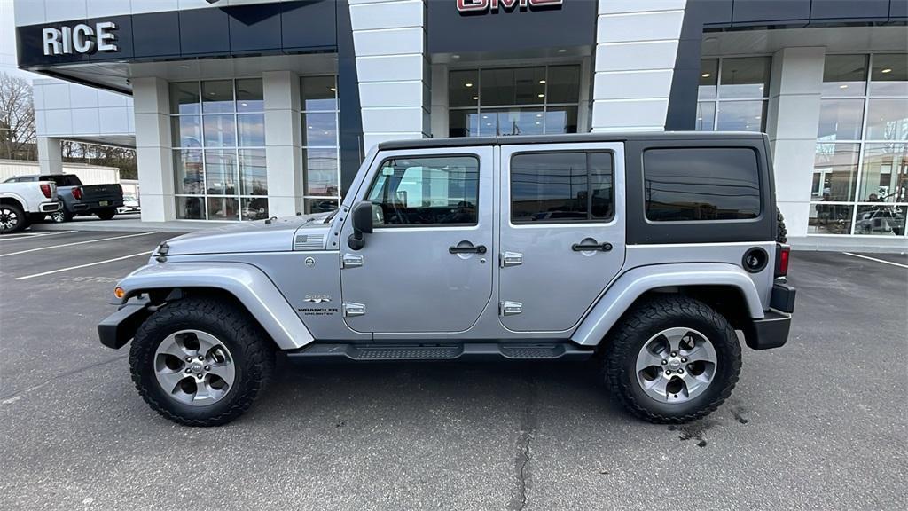 used 2017 Jeep Wrangler Unlimited car, priced at $26,892
