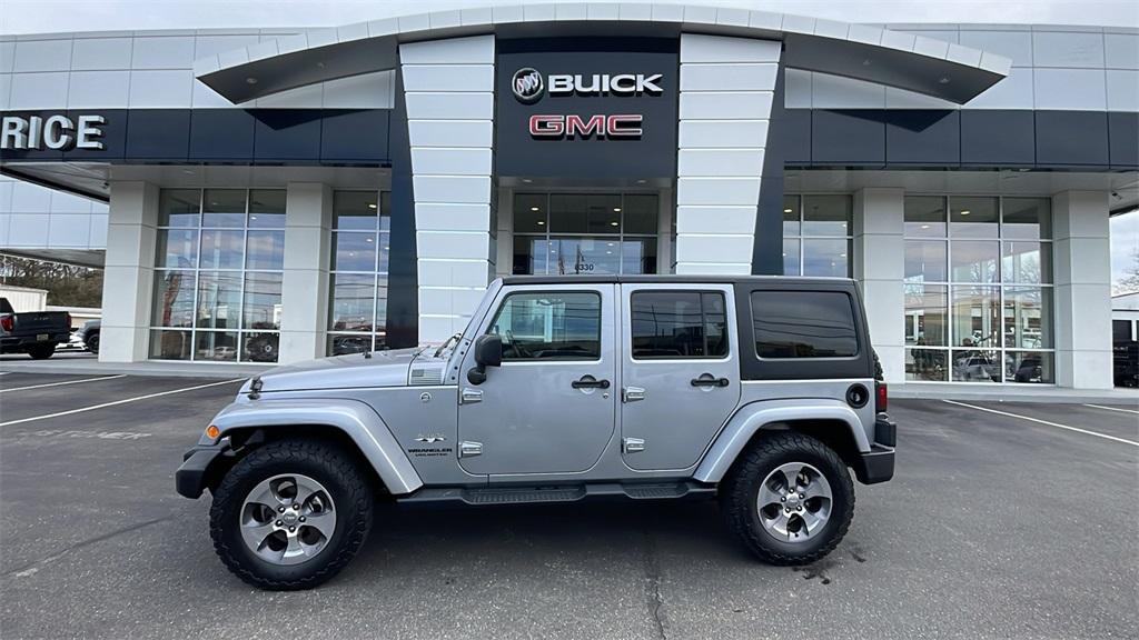 used 2017 Jeep Wrangler Unlimited car, priced at $26,892