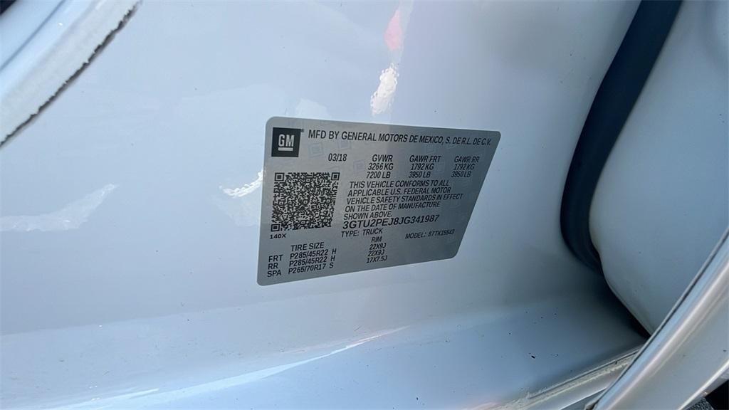 used 2018 GMC Sierra 1500 car, priced at $31,755