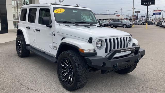 used 2021 Jeep Wrangler Unlimited car, priced at $32,761