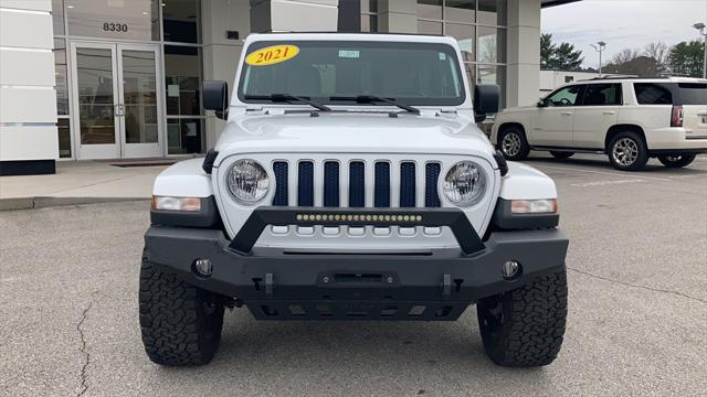 used 2021 Jeep Wrangler Unlimited car, priced at $32,761