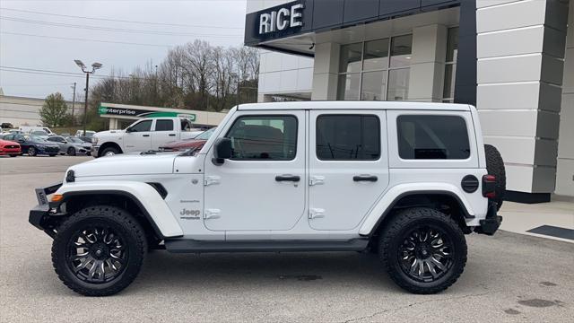 used 2021 Jeep Wrangler Unlimited car, priced at $32,761