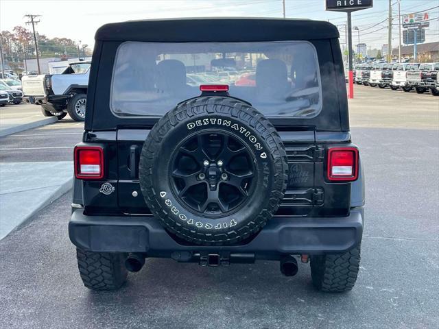 used 2020 Jeep Wrangler car, priced at $25,444