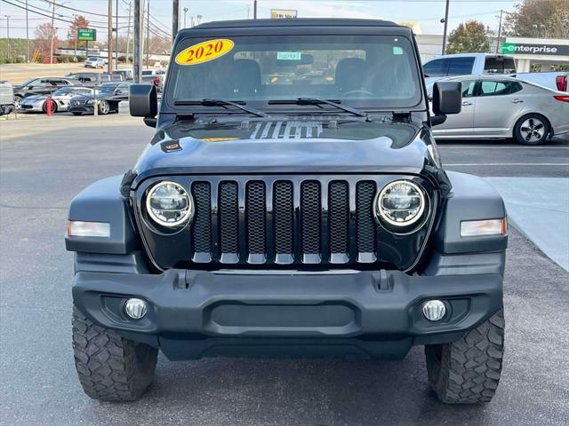 used 2020 Jeep Wrangler car, priced at $25,444