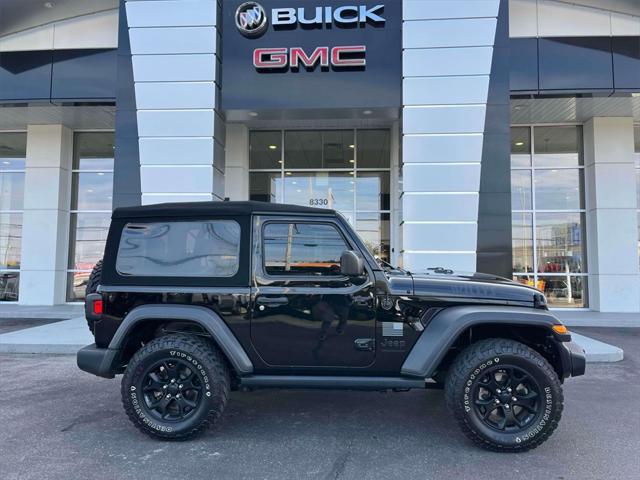 used 2020 Jeep Wrangler car, priced at $25,444