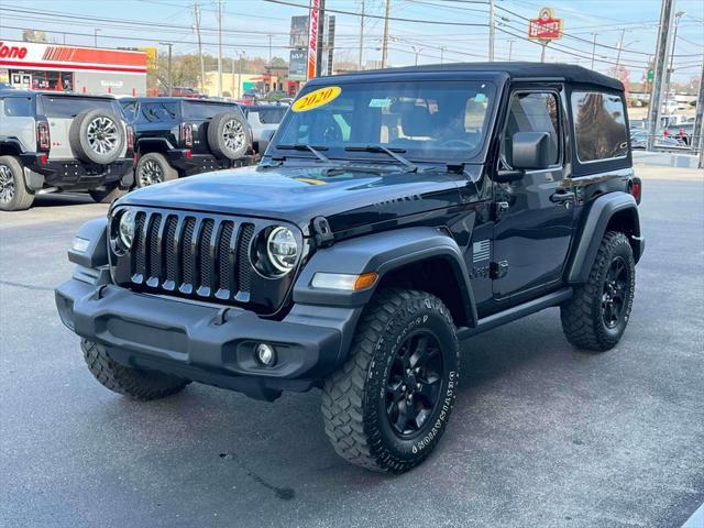 used 2020 Jeep Wrangler car, priced at $25,444