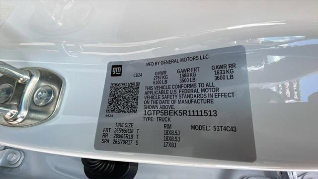 new 2024 GMC Canyon car, priced at $40,006