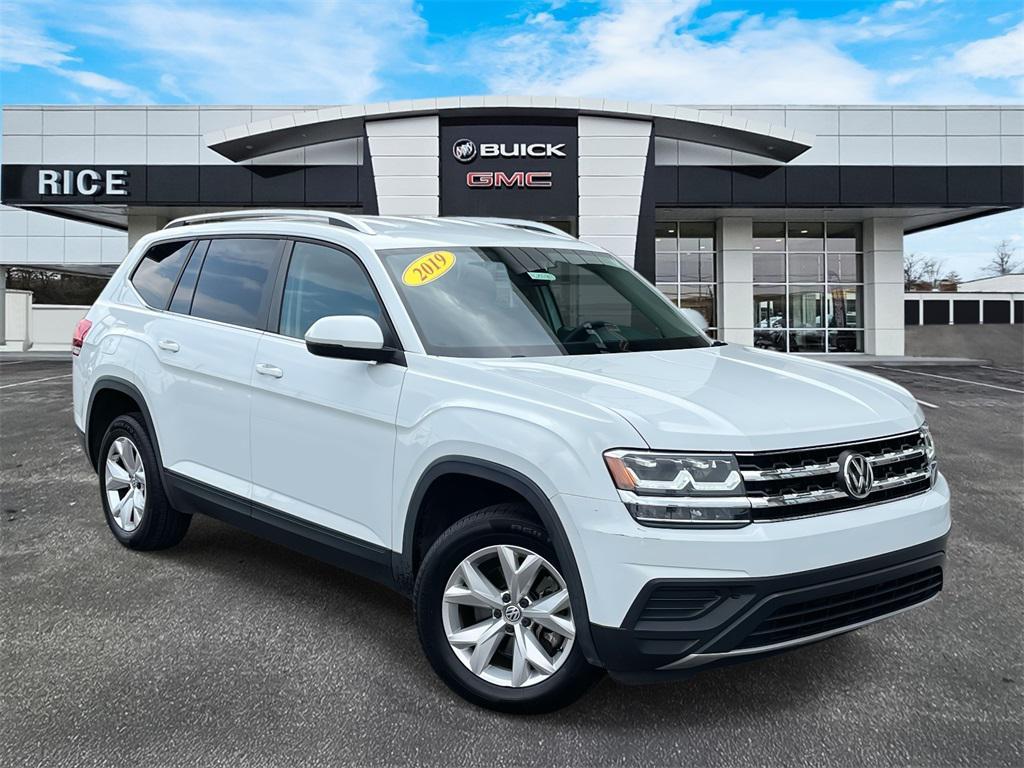 used 2019 Volkswagen Atlas car, priced at $17,585