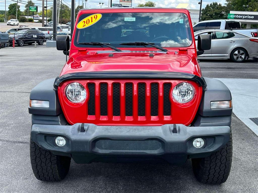 used 2019 Jeep Wrangler Unlimited car, priced at $22,484
