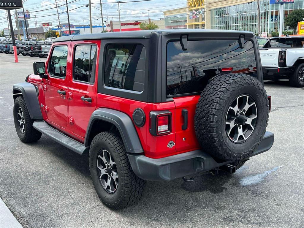 used 2019 Jeep Wrangler Unlimited car, priced at $22,484