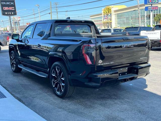 new 2025 GMC Sierra EV car, priced at $98,285