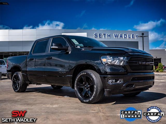 used 2021 Ram 1500 car, priced at $34,400