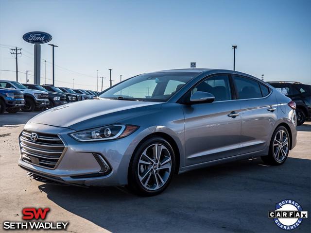 used 2017 Hyundai Elantra car, priced at $12,900