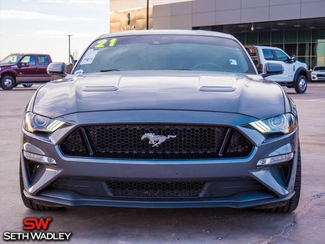 used 2021 Ford Mustang car, priced at $35,800