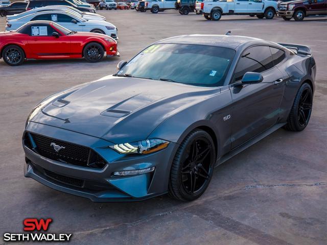 used 2021 Ford Mustang car, priced at $35,800