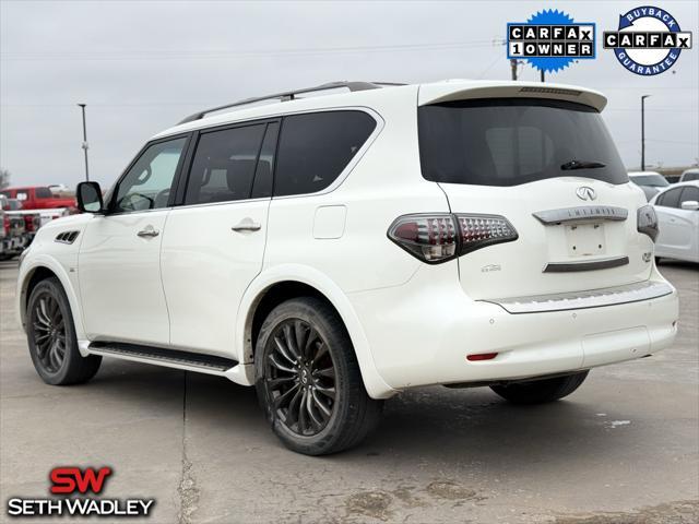 used 2017 INFINITI QX80 car, priced at $14,800