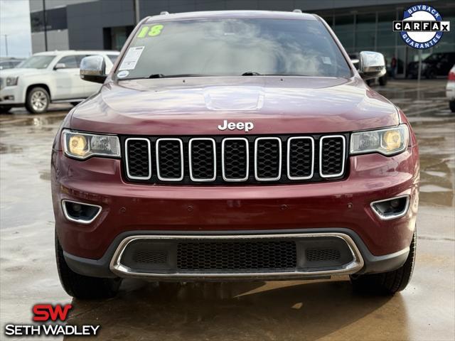 used 2018 Jeep Grand Cherokee car, priced at $17,400