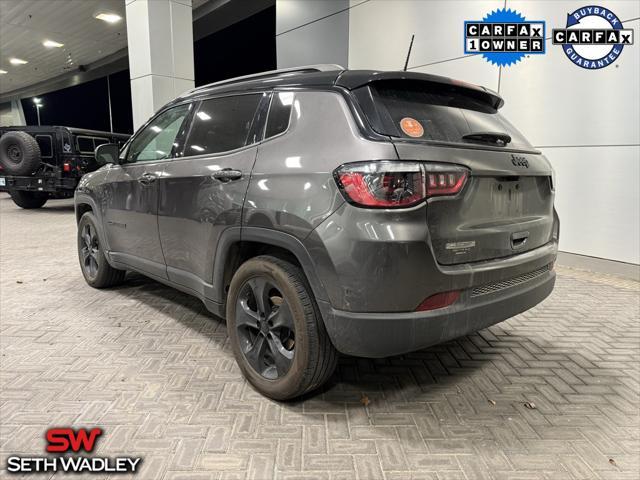 used 2021 Jeep Compass car, priced at $17,400