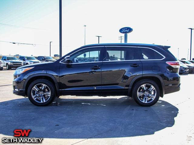 used 2016 Toyota Highlander car, priced at $21,900