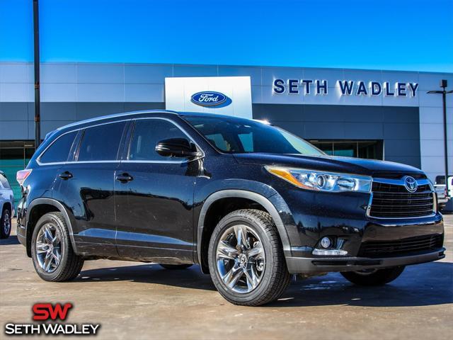 used 2016 Toyota Highlander car, priced at $21,900