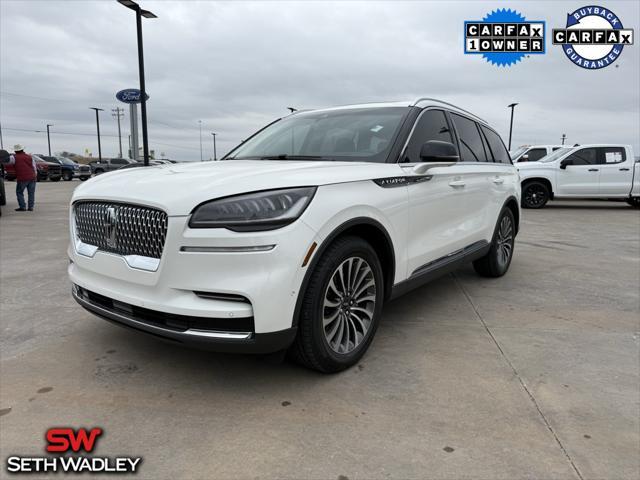 used 2022 Lincoln Aviator car, priced at $41,700