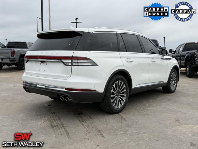 used 2022 Lincoln Aviator car, priced at $41,700