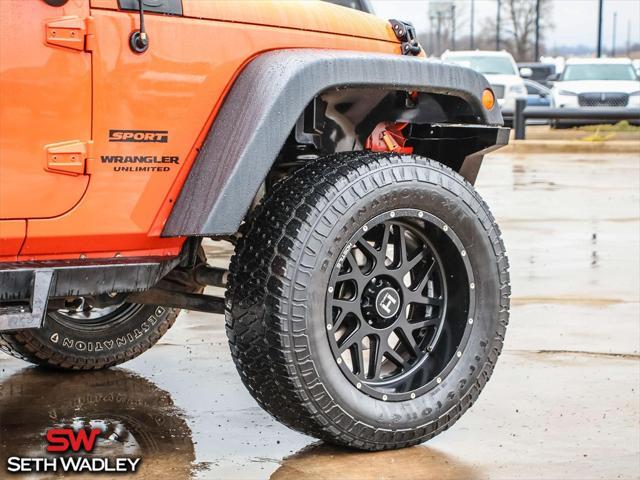 used 2015 Jeep Wrangler Unlimited car, priced at $19,800