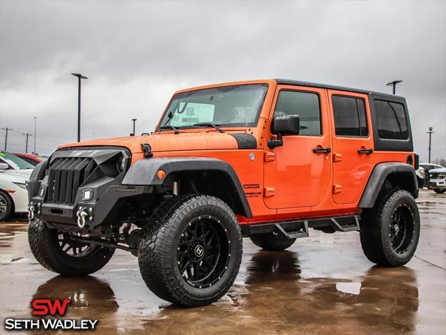 used 2015 Jeep Wrangler Unlimited car, priced at $19,800