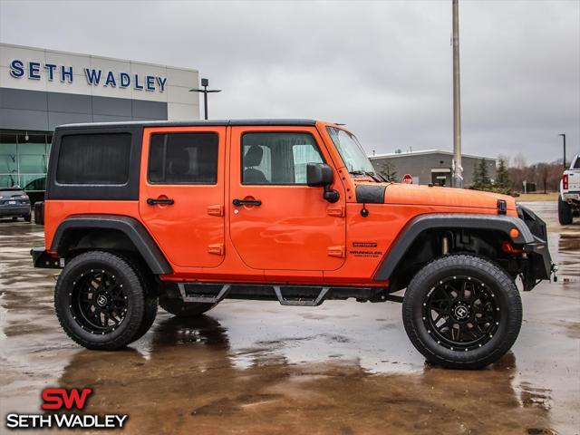 used 2015 Jeep Wrangler Unlimited car, priced at $19,800