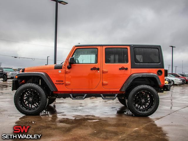 used 2015 Jeep Wrangler Unlimited car, priced at $19,800