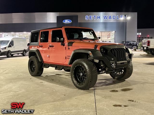 used 2015 Jeep Wrangler Unlimited car, priced at $19,800