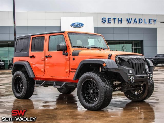 used 2015 Jeep Wrangler Unlimited car, priced at $19,800