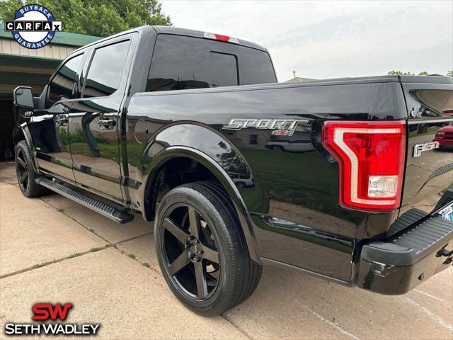 used 2017 Ford F-150 car, priced at $24,800