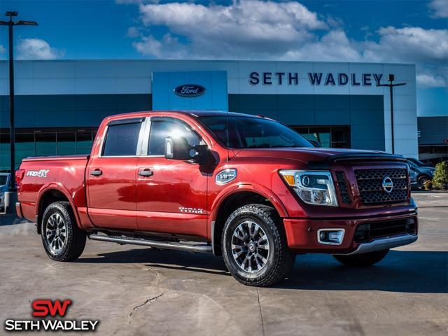 used 2017 Nissan Titan car, priced at $22,400