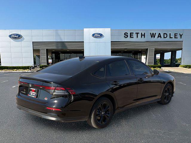 used 2025 Honda Accord car, priced at $29,100