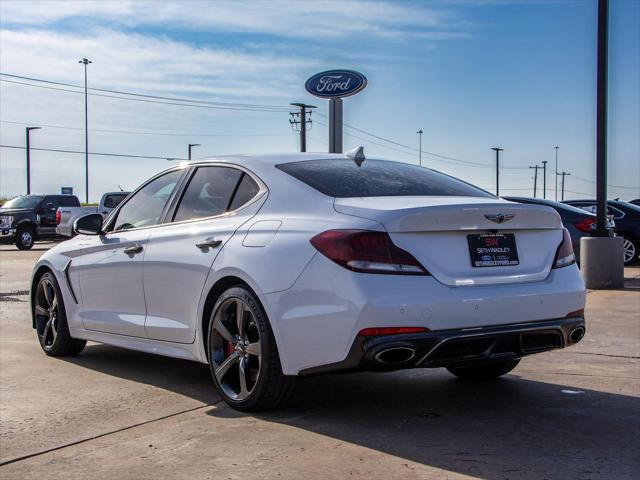 used 2021 Genesis G70 car, priced at $28,400