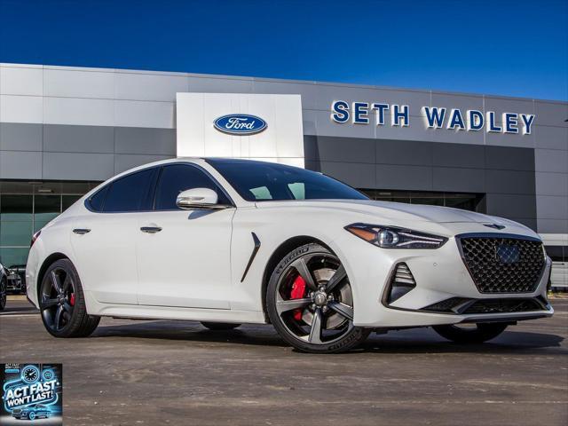 used 2021 Genesis G70 car, priced at $28,400