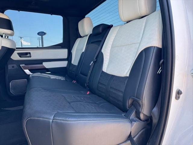 used 2023 Toyota Tundra Hybrid car, priced at $55,700