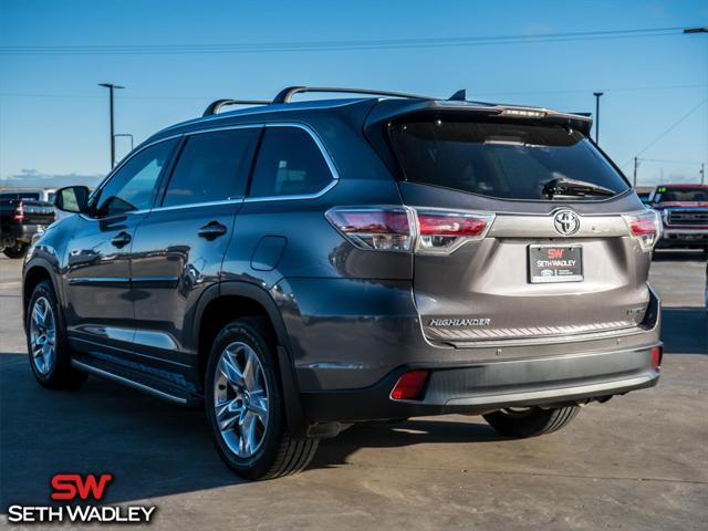 used 2016 Toyota Highlander car, priced at $16,400