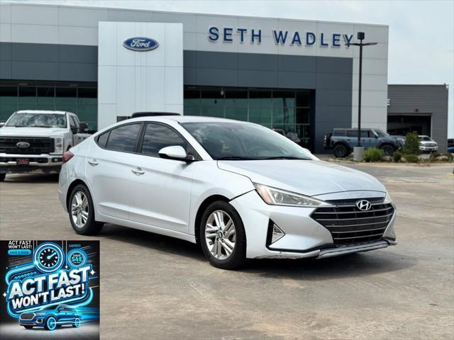 used 2019 Hyundai Elantra car, priced at $13,400